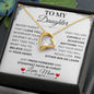 Daughter - Forever Love Necklace | Make her Cry with this Amazing Gift