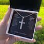 Husband - Cross Necklace | Make him cry with this| Perfect Gift for Husband