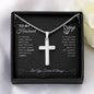 Husband - Cross Necklace | Make him cry with this| Perfect Gift for Husband