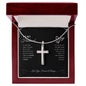 Husband - Cross Necklace | Make him cry with this| Perfect Gift for Husband
