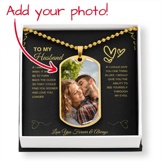 Luxury Dog Tag Military Chain | Perfect Gift for Husband